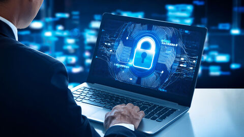 Schloss im Datennetz