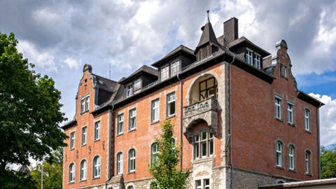 Gebäude des Polizeiposten in Ehringshausen.
