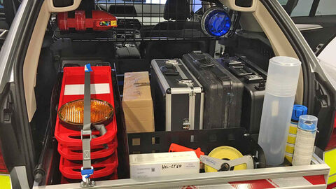 Kofferraumbestückung des BMW 530xd Touring