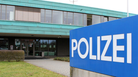Dienstgebäude der Polizeistation Dieburg