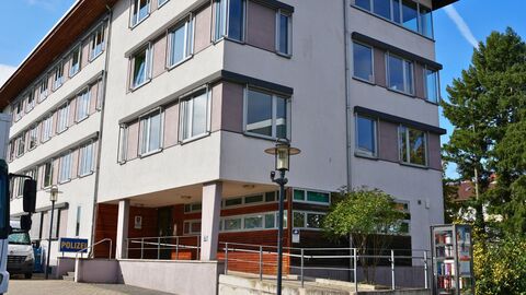 Dienstgebäude der Polizeistation Kelsterbach