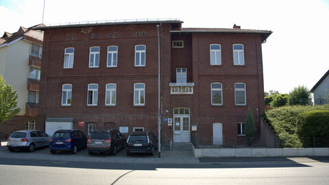 Gebäude des Polizeiposten in Kirchain.