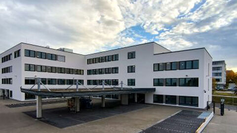 Gebäude der Polizeistation in Wetzlar.