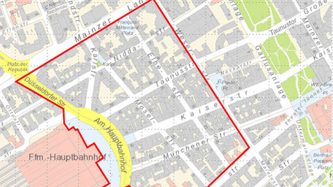 Waffenverbotszone Bahnhofsviertel