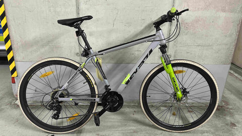 Ein Fahrrad der Marke Zündapp, grau-grün, wurde am 23.08.2025 in der Wenckstraße, Darmstadt, sichergestellt