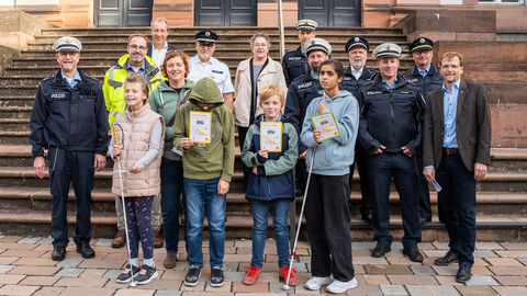 Kontrollaktion Blista - Gruppenfoto der Teilnehmenden Personen 