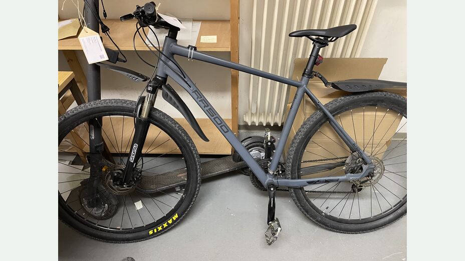 Mountainbike „RR500“, Decathlon, grau
